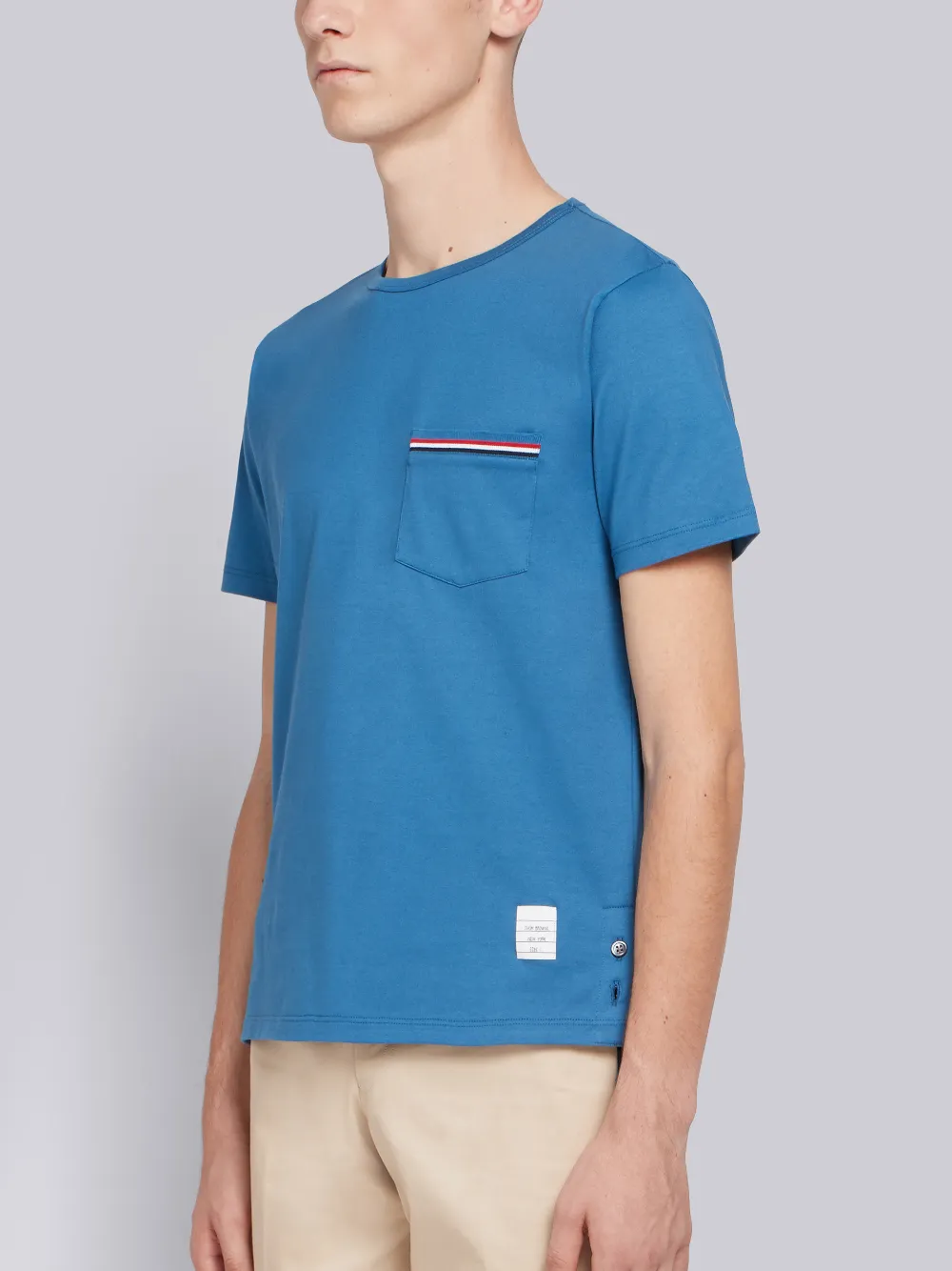 Thom Browne Rwb Pocket T-Shirt Thom Browne Rwb Pocket T-Shirt