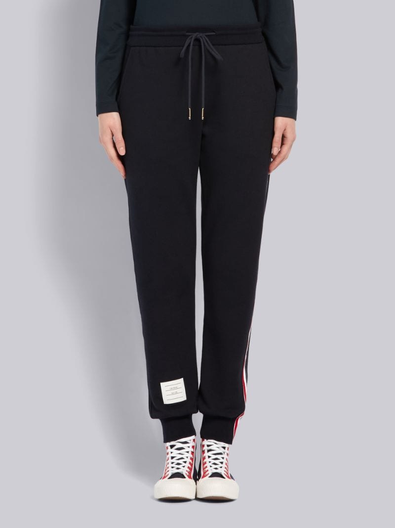 side stripe track pants