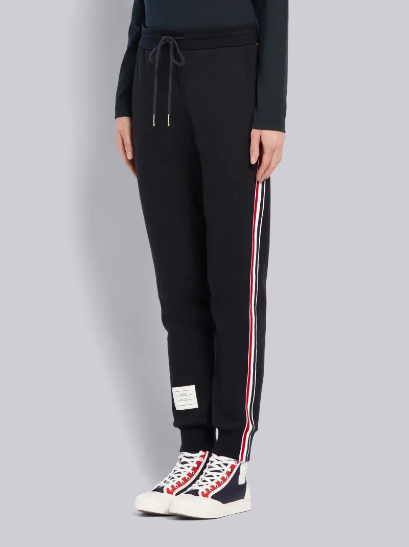 stripe track pants