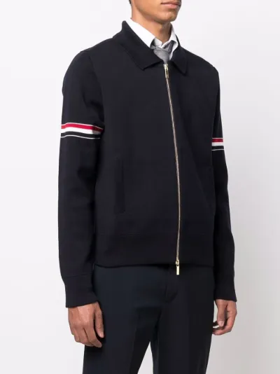 Thom Browne RWB stripe detailed cardigan | Eraldo.com SH