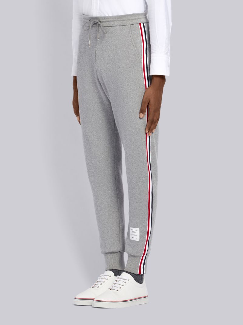 sweatpants with stripe