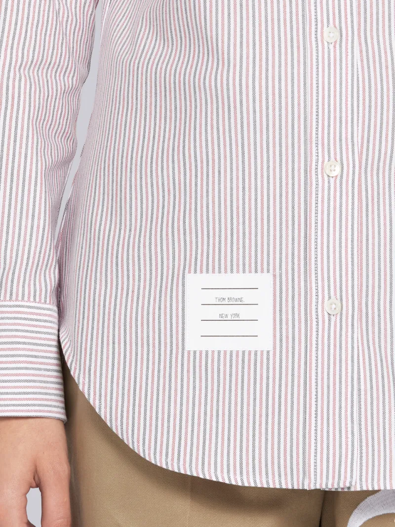 Thom browne stripe shirt Clearance