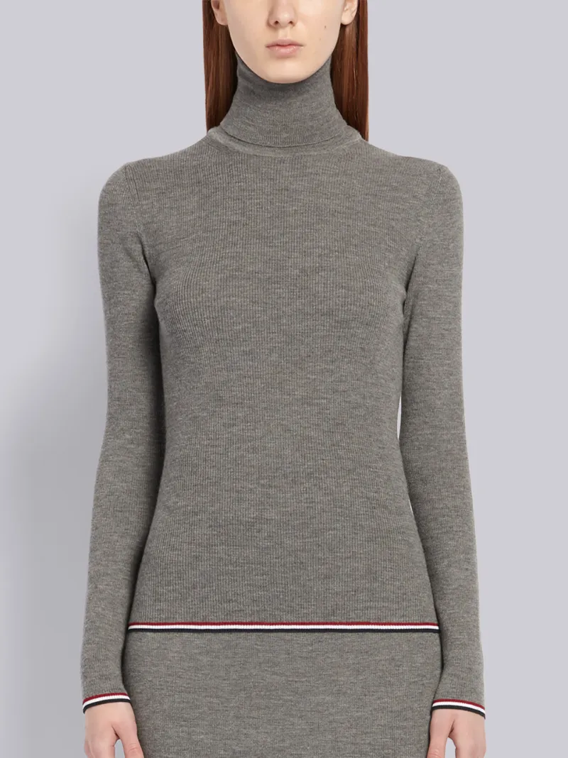 RWB Tipping Stripe Merino Turtleneck 