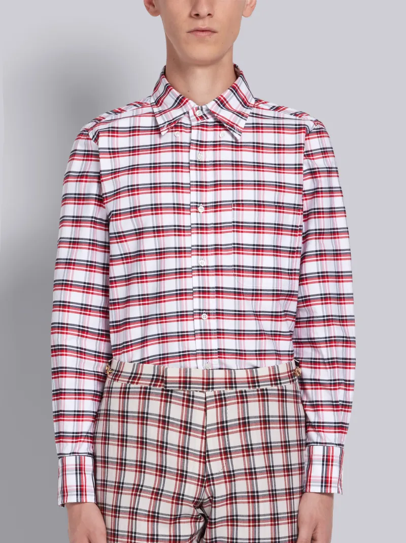 THOM BROWNE チェックシャツ