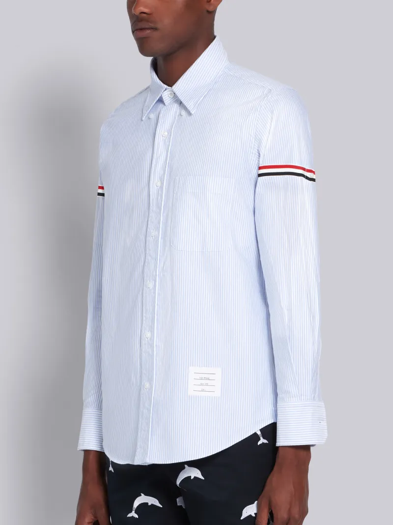 【全新美品】THOM BROWNE RWBアームバンド シャツ　サイズ4