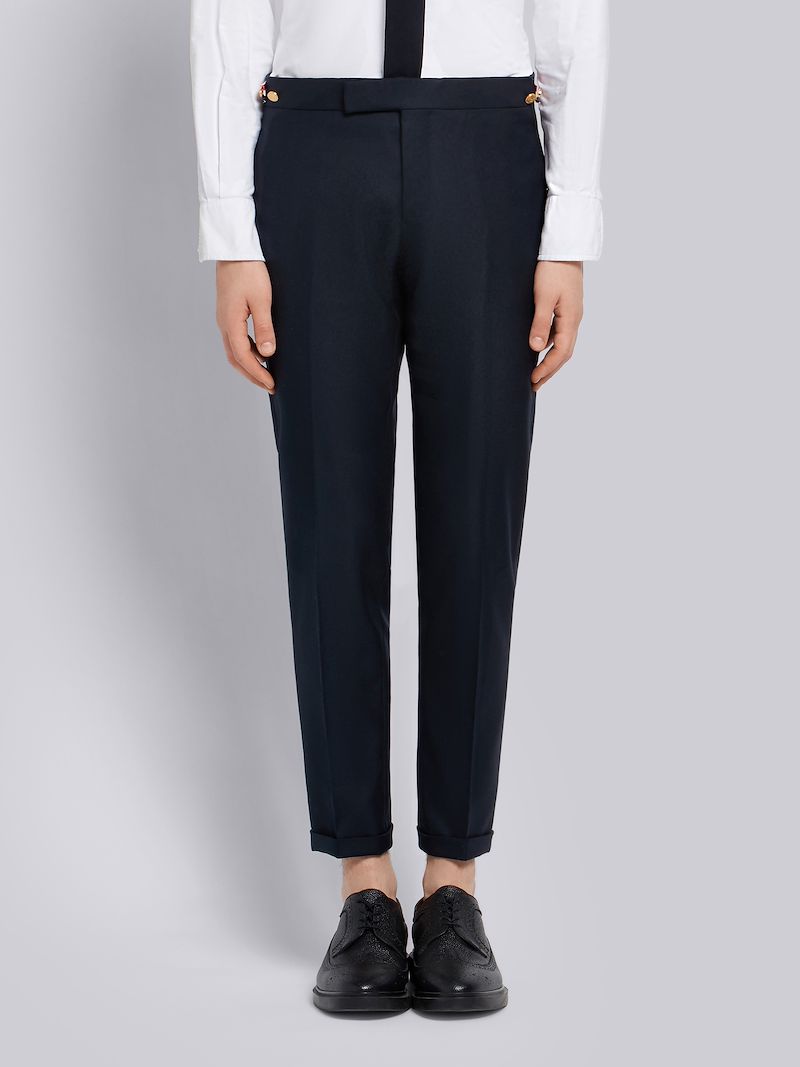 Sateen 4-Bar Skinny-Fit Trouser