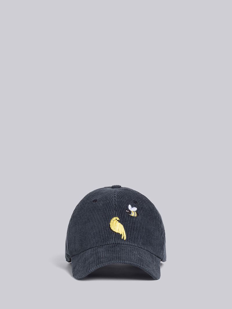 SATIN STITCH BIRDS AND BEES CLASSIC 6-PANEL BASEBALL CAP