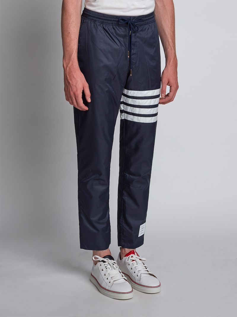 Seamed 4-Bar Stripe Ripstop Pants | Thom Browne Official