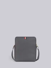 Seamed Panel Pebble Grain Leather Camera Bag