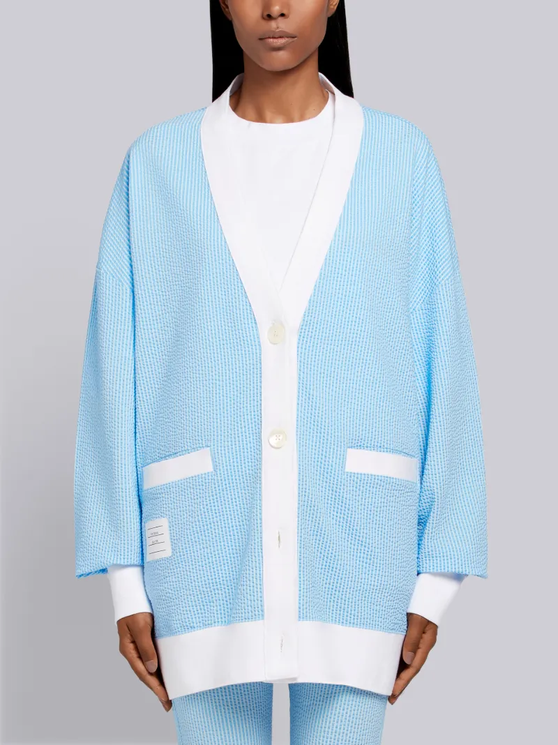 Thom browne outlet oversized cardigan