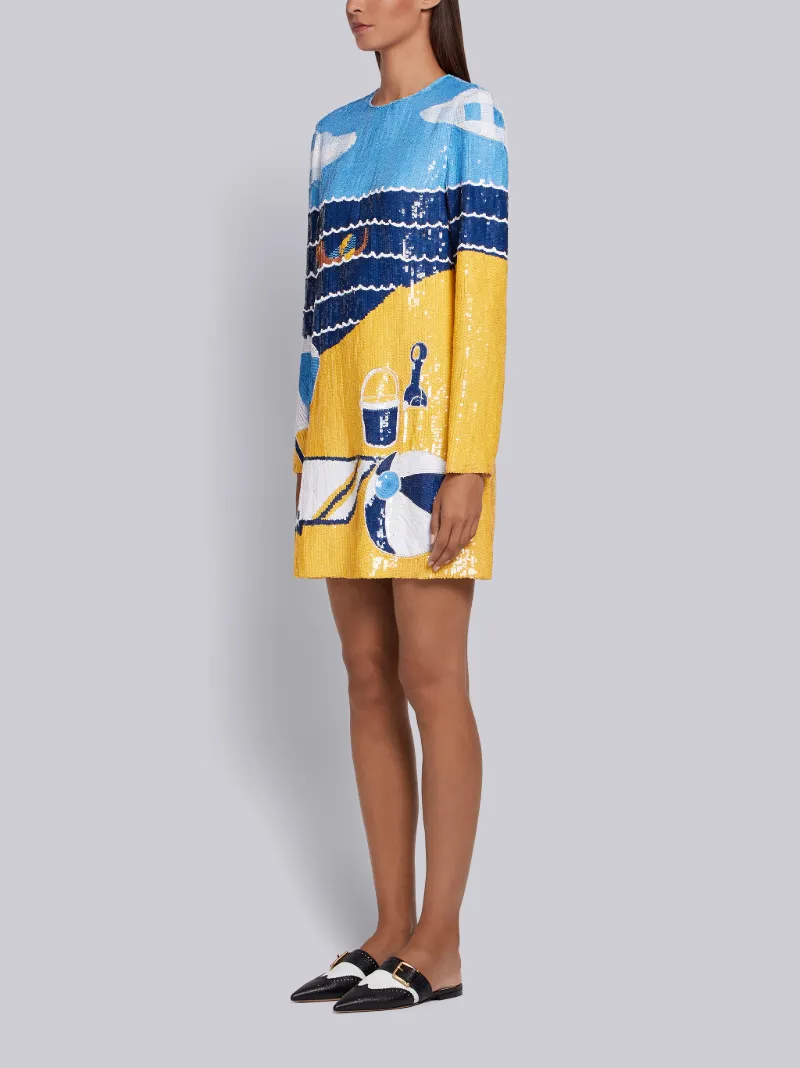 beach shift dress
