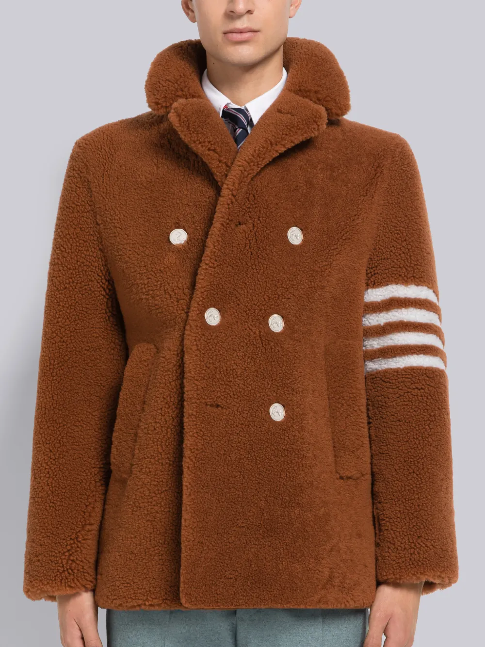 ジャケット・アウター Cornier 24aw DOUBLE CLOTH PEA COAT Cornier 24aw DOUBLE CLOTH PEA COAT(Double-sided wool and