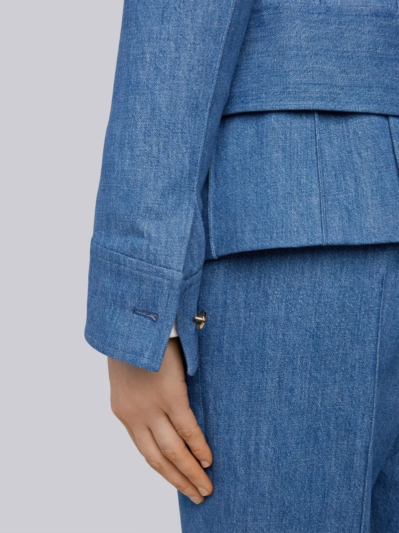 thom browne denim jacket