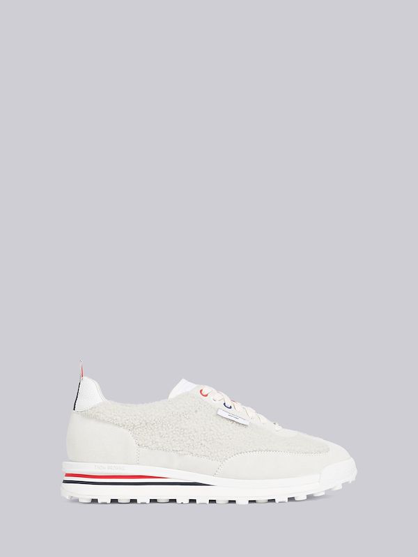 Shearling Lace Loop Tech Runner