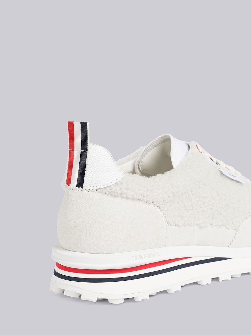 Shearling Lace Loop Tech Runner