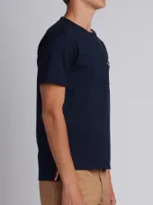 Short Sleeve Pocket Tee In Medium Weight Jersey Cotton