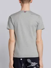 Short Sleeve Pocket Tee In Medium Weight Jersey Cotton