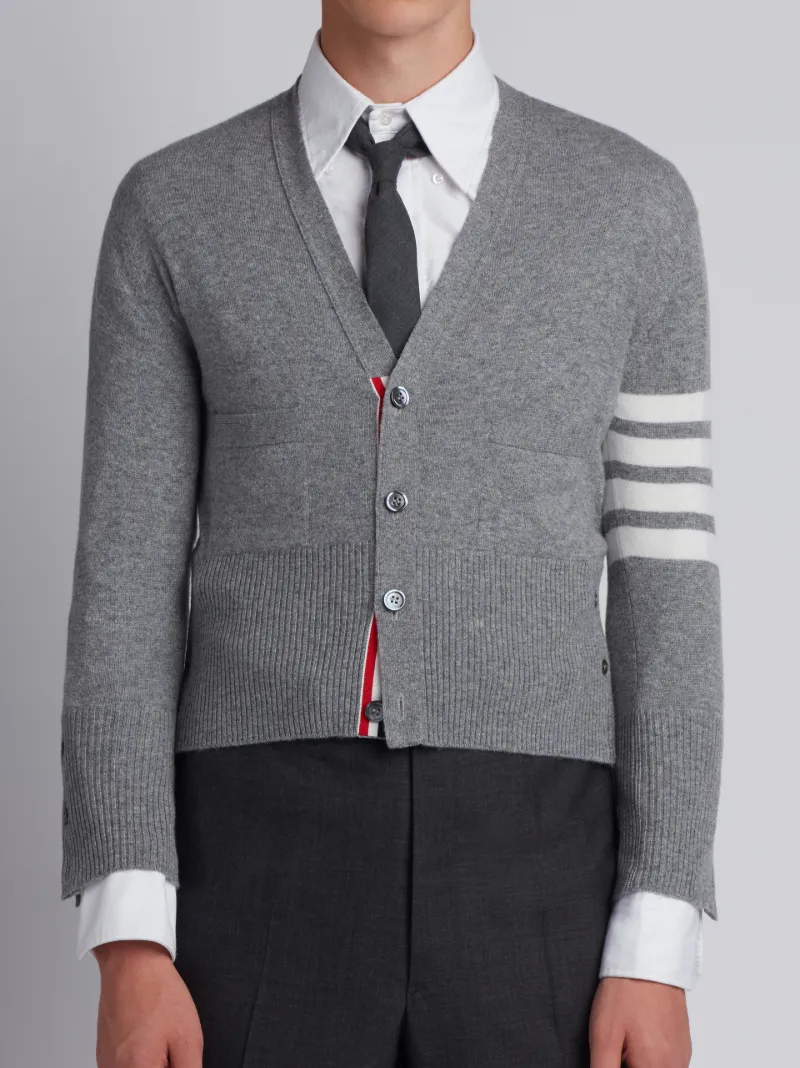 thom browne grey sweater