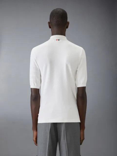 Classic Pique 4-Bar Short Sleeve Polo | Thom Browne