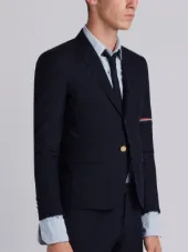 single-breasted blazer