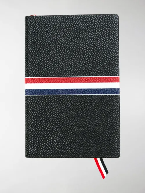 Thom Browne - small tricolour notebook