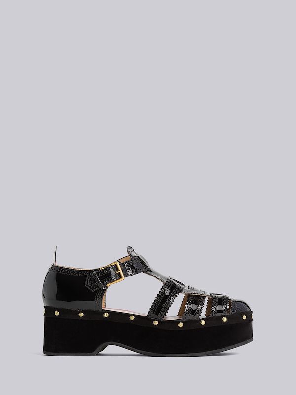 Soft Patent Fisherman Clog Sandal