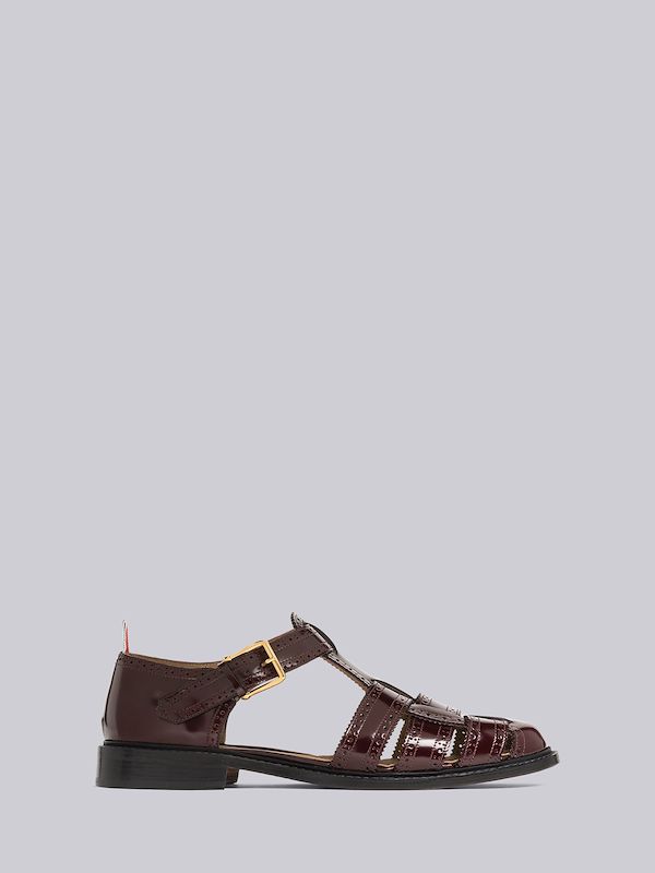 Soft Spazzolato Brogued Fisherman Sandal