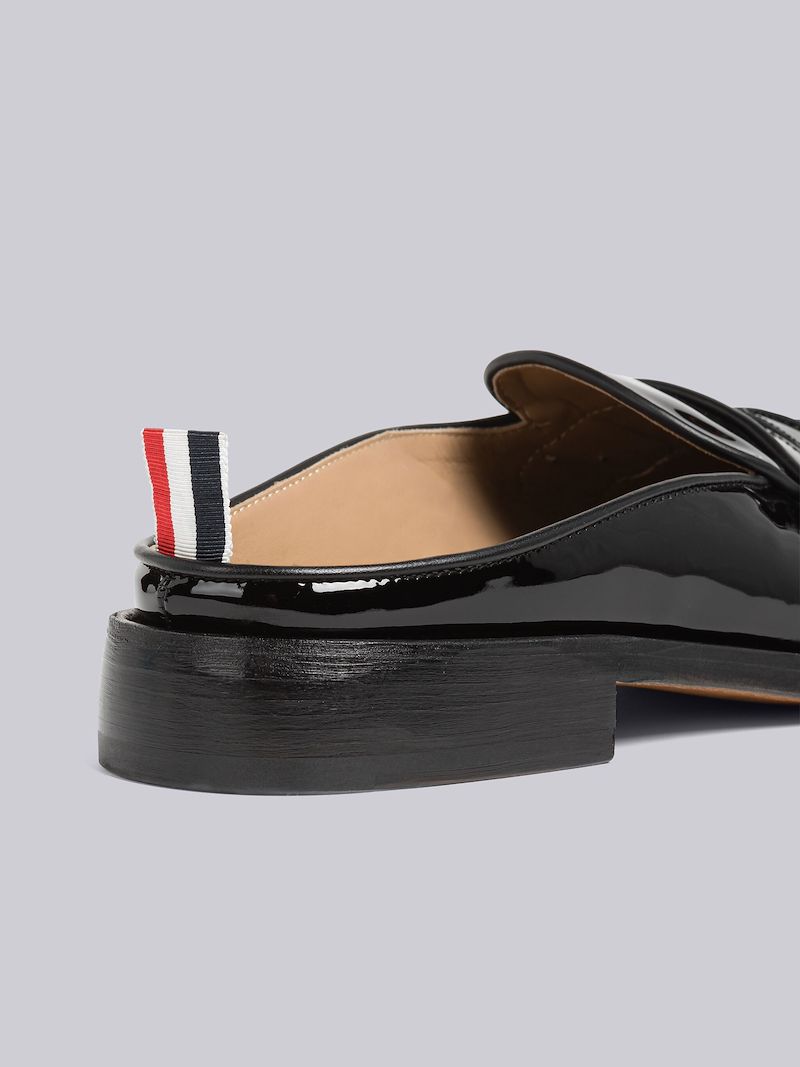 Soft Spazzolato Kilt Varsity Penny Loafer Mule | Thom Browne Official