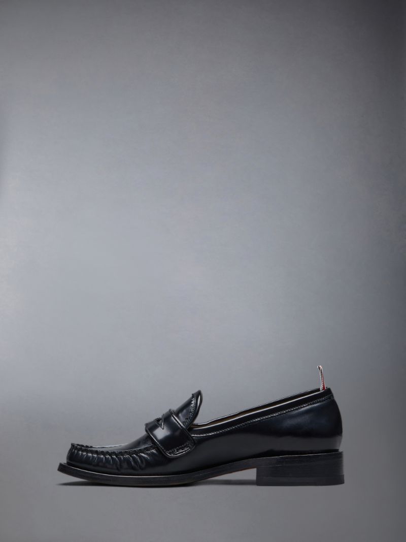 Spazzolato Pleated Varsity Loafer