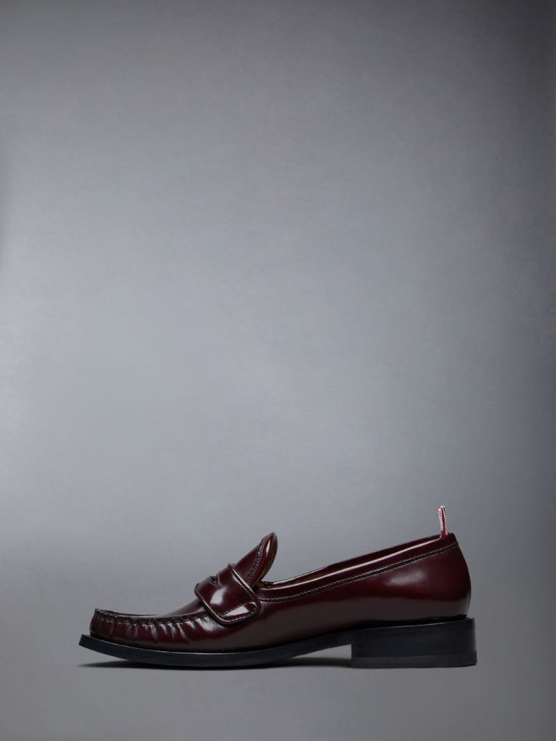 Spazzolato Pleated Varsity Loafer