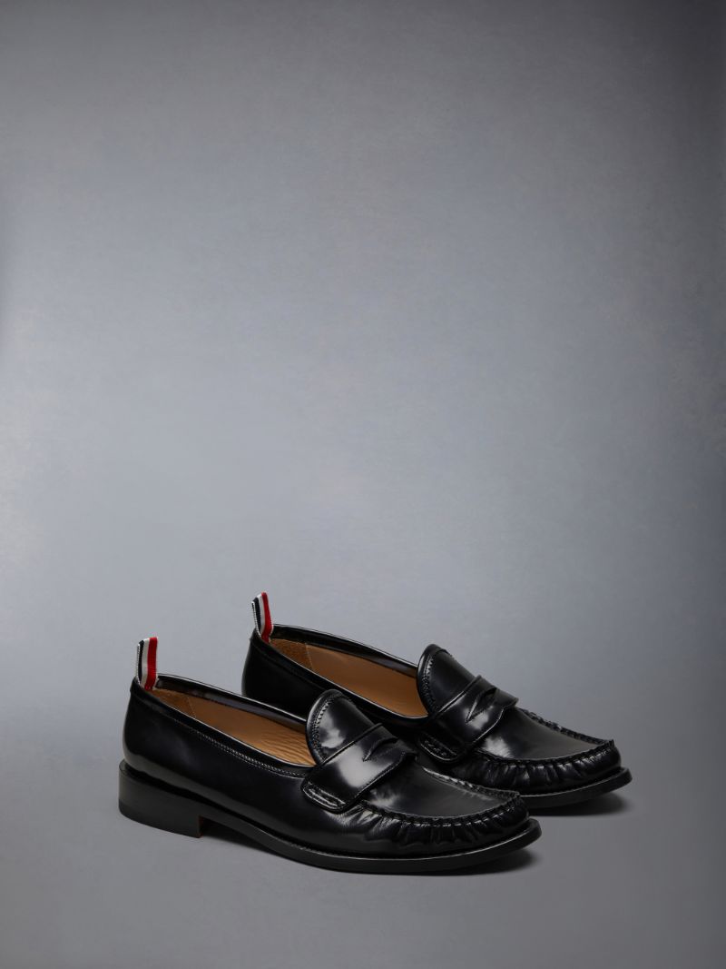 Spazzolato Pleated Varsity Loafer