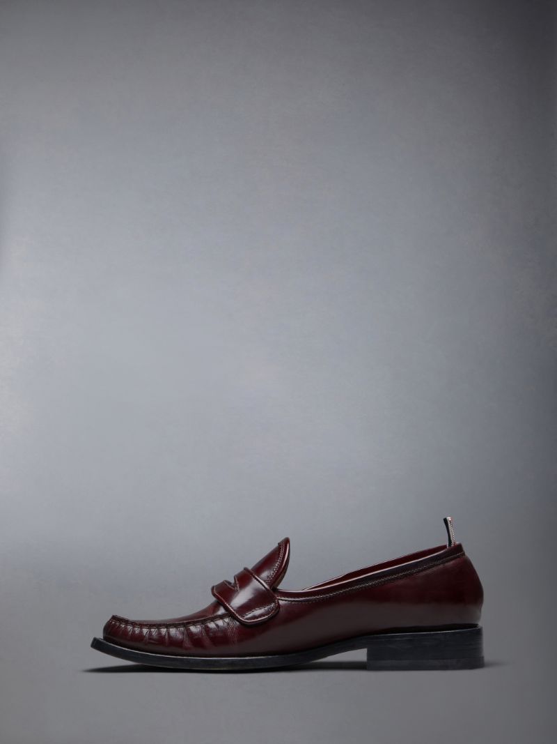 Spazzolato Pleated Varsity Loafer