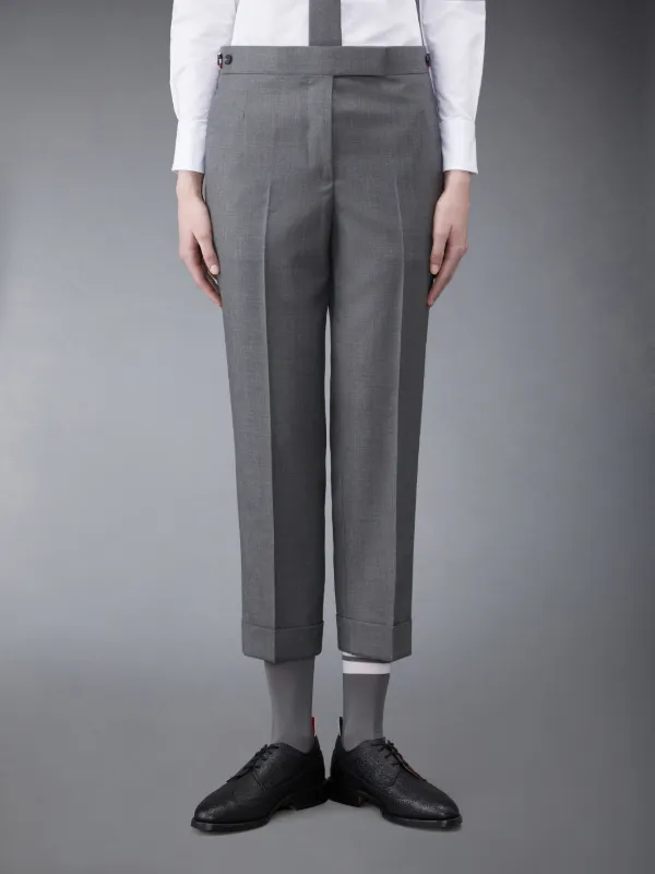 straight-leg trousers