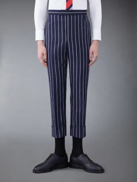 Stripe Wool Classic Trouser