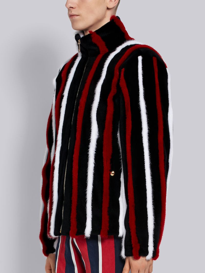 striped jacket