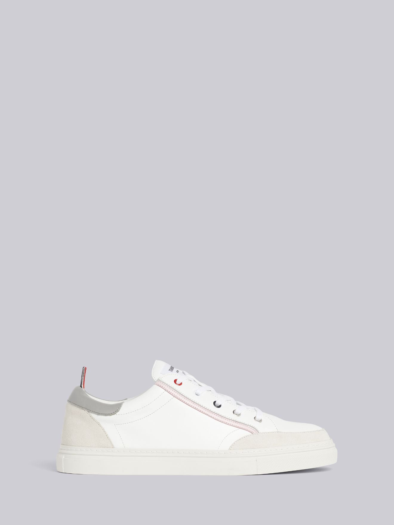 striped lace-up sneakers | Thom Browne Official