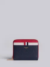 striped purse