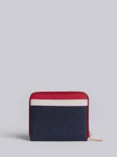 striped purse