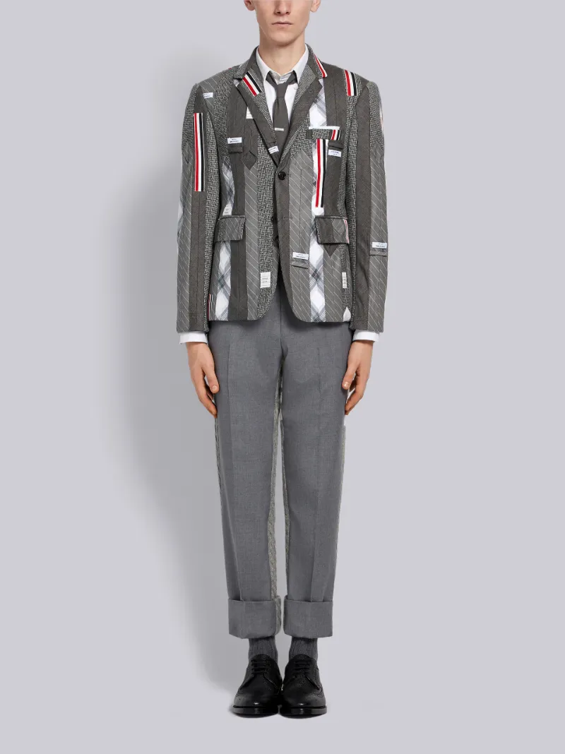 Suiting Tie Embroidery Classic Sport Coat