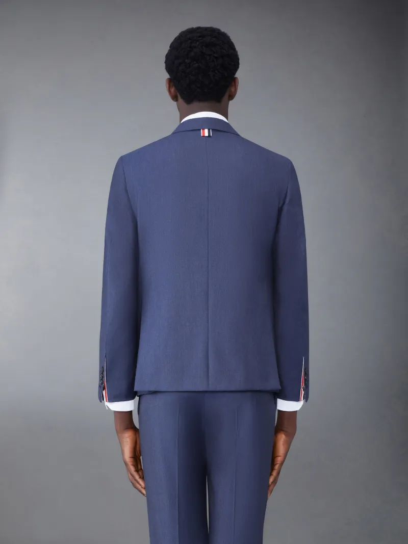 Thom Browne - Super 120's Twill Down Hooded Patch Pocket Jacket