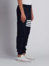Sweatpant With Engineered 4-Bar Stripe