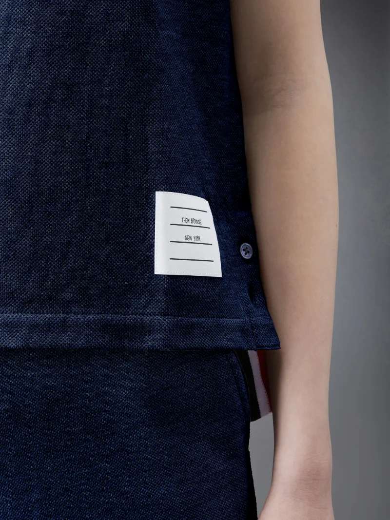 Thom browne トムブラウン Tシャツ センターバック 紺