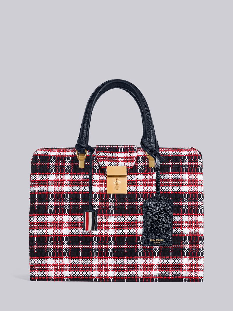 tartan-check Mr. Thom bag