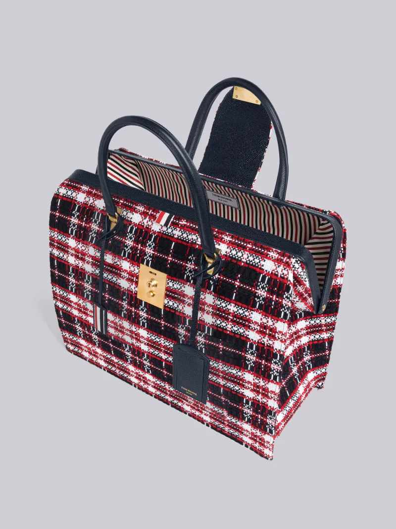 tartan-check Mr. Thom bag