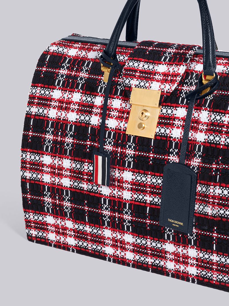 tartan-check Mr. Thom bag