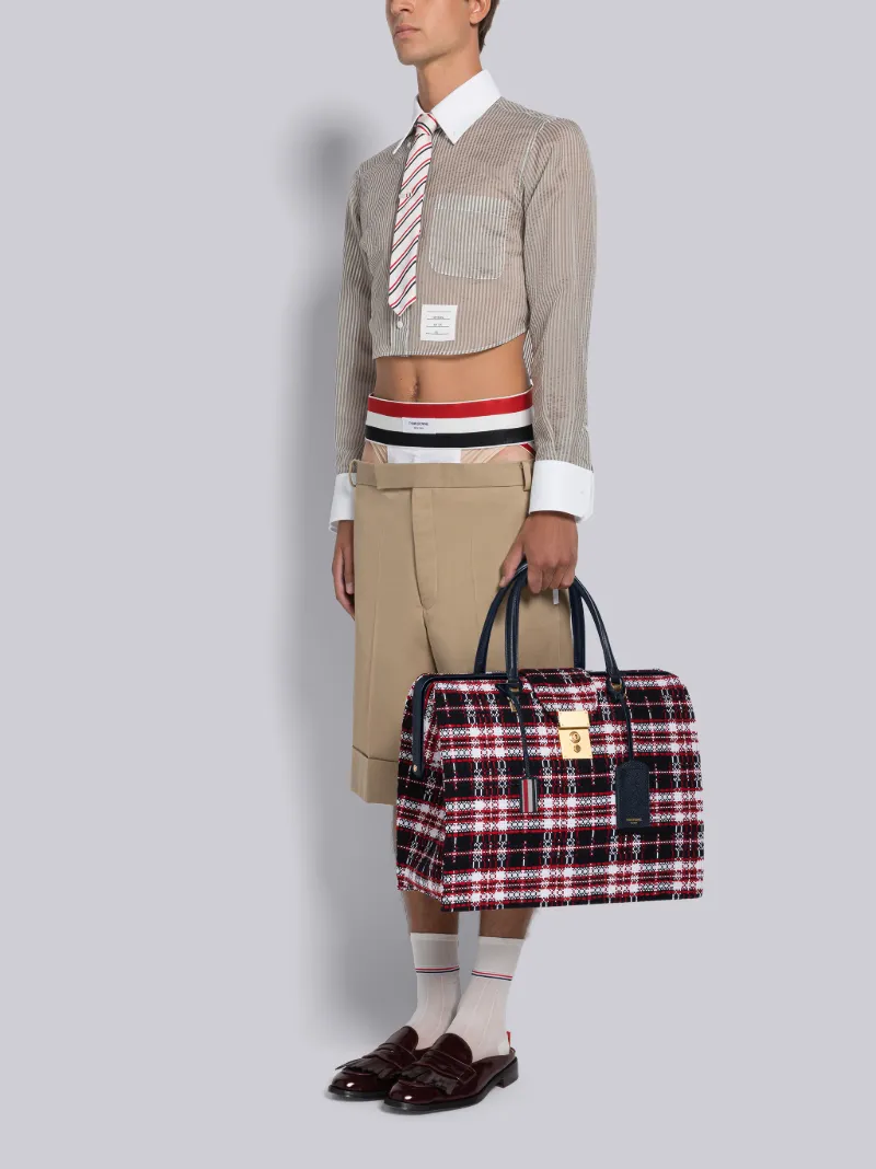 tartan-check Mr. Thom bag