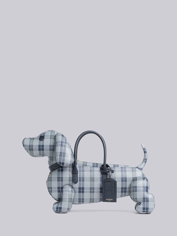 Tartan Pebble Grain Leather Hector Bag