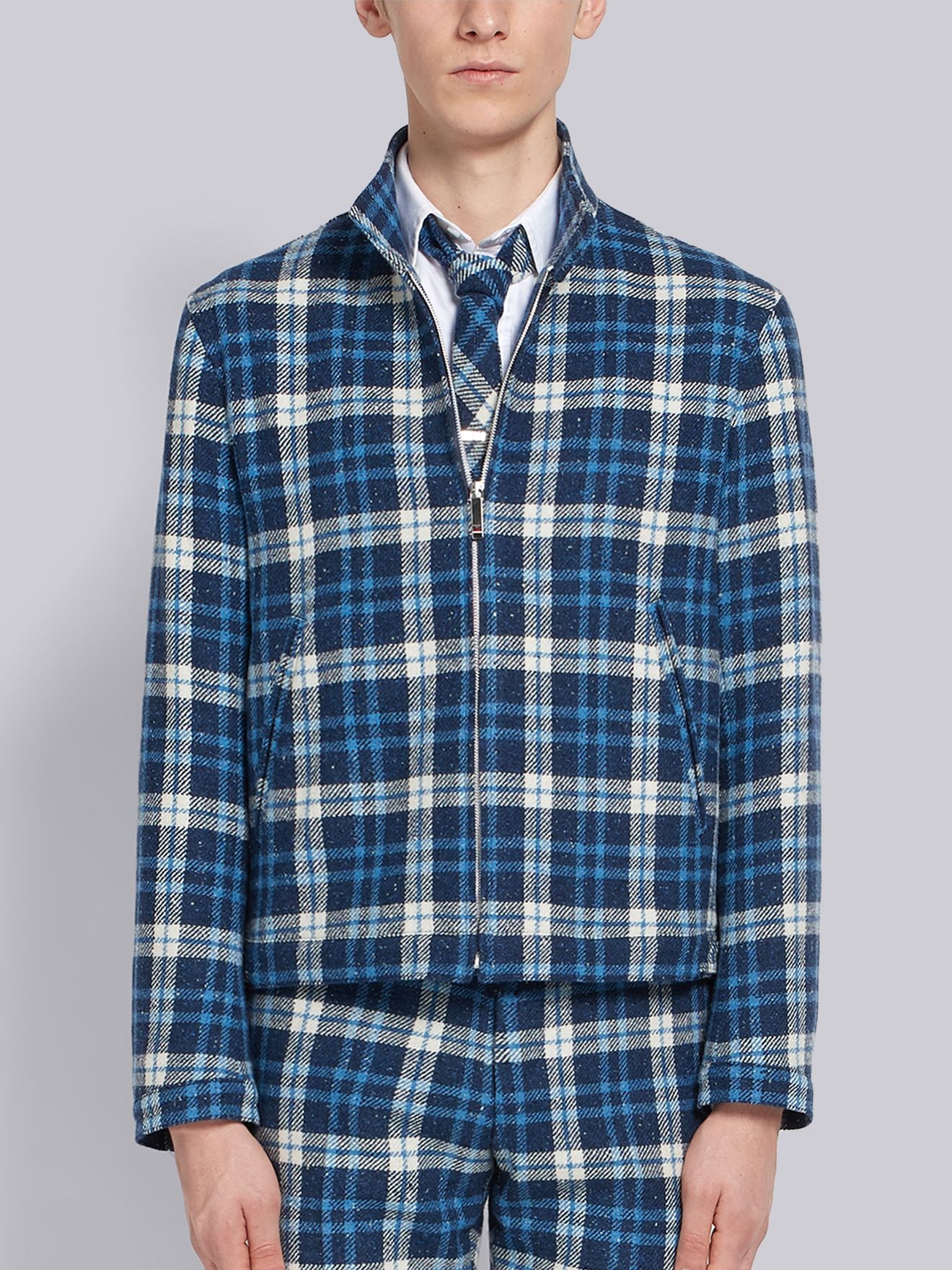 Tb Tartan Donegal Golf Jacket | Thom Browne