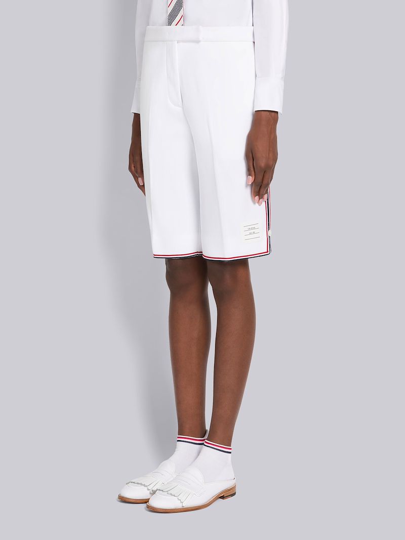 Tech Twill Grosgrain Framing Bermuda Short
