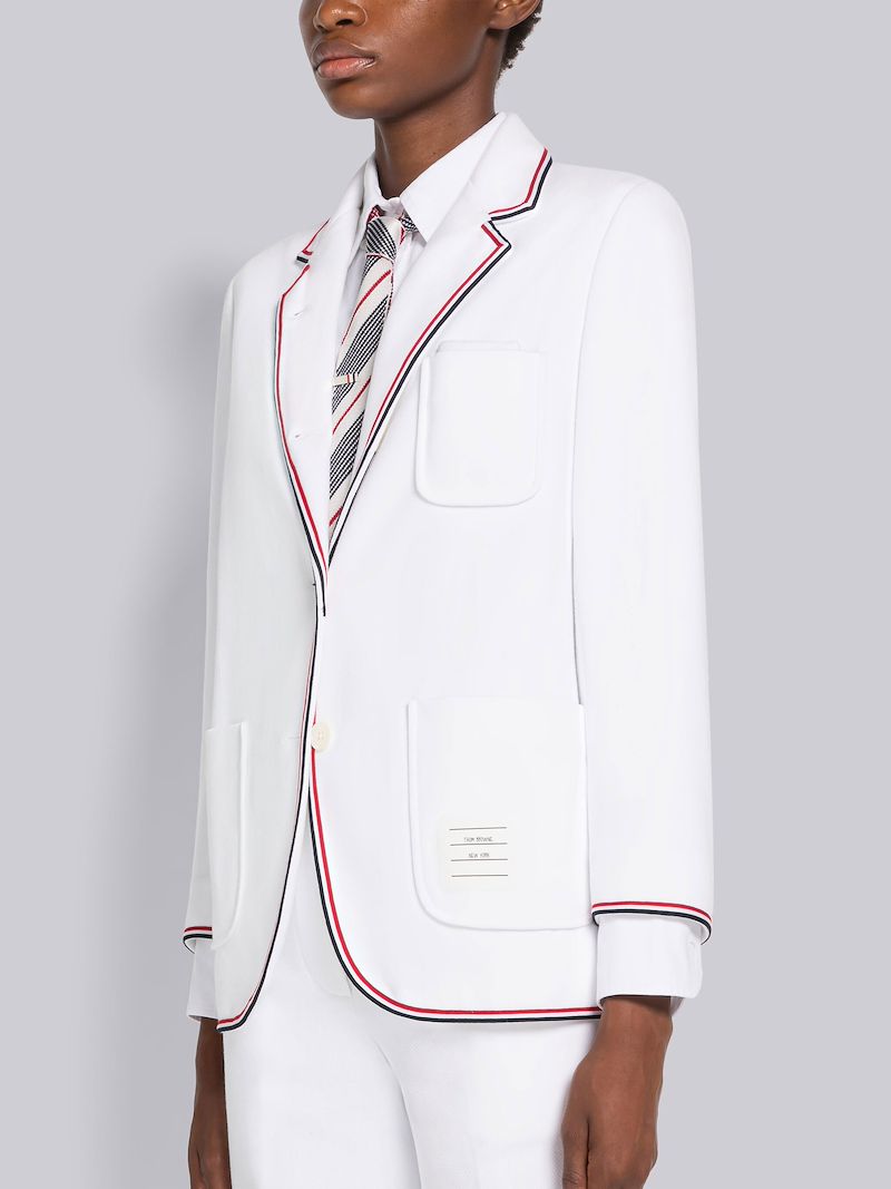 Tech Twill Grosgrain Framing Sack Jacket